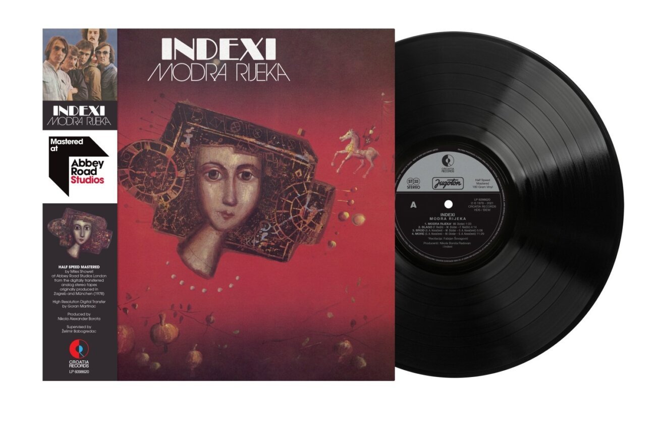 KULTNI ALBUM “MODRA RIJEKA” LEGENDARNIH INDEXA NA SPECIJALNOM HALF ...