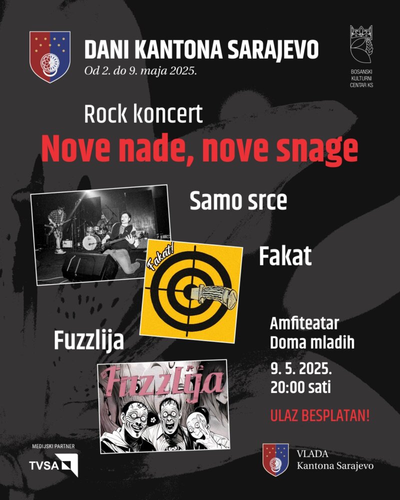 SARAJEVSKI PUNK ROCK BENDOVI U DOMU MLADIH
