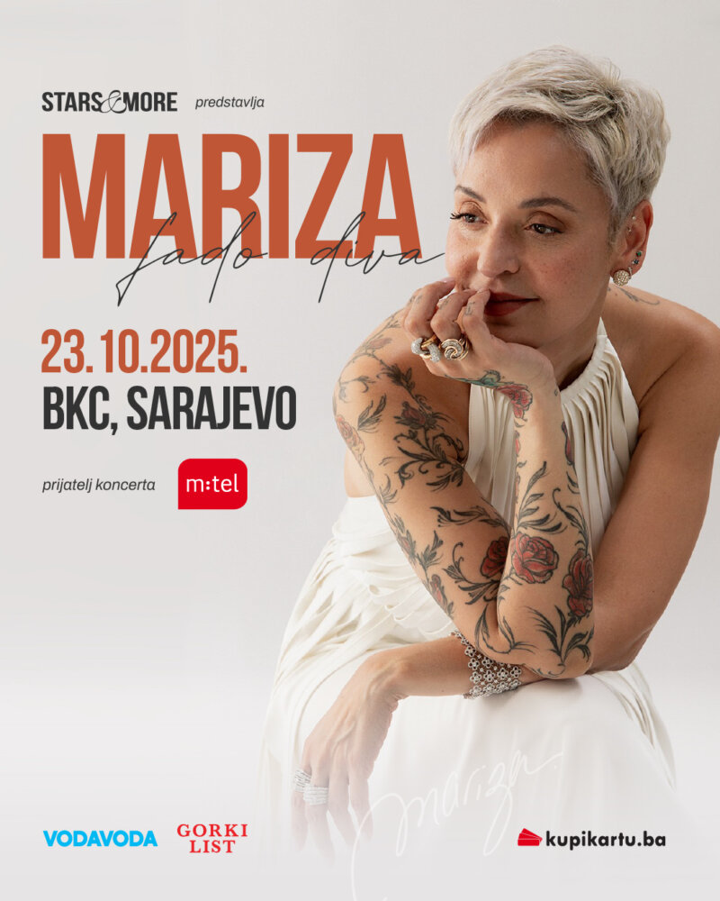 PORTUGALSKA DIVA FADA, MARIZA, VRAĆA SE U SARAJEVO NAKON 15 GODINA!