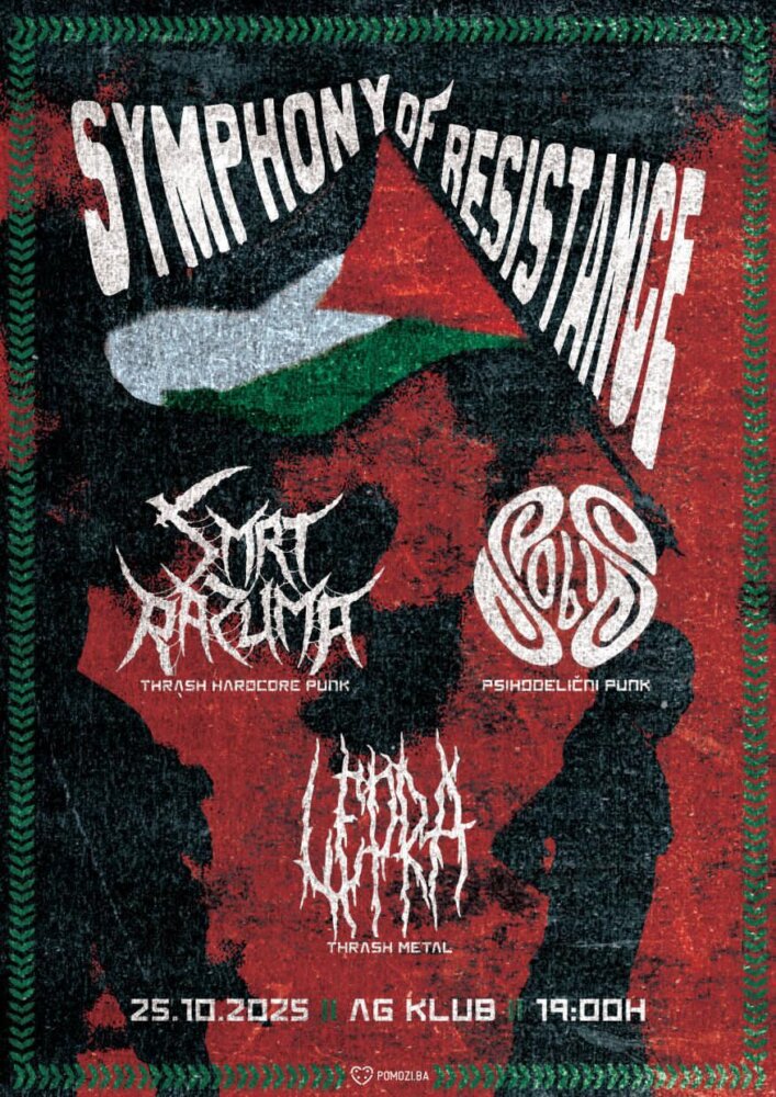 BENEFIT KONCERT “SYMPHONY OF RESISTANCE” U ZNAK PODRŠKE PALESTINI