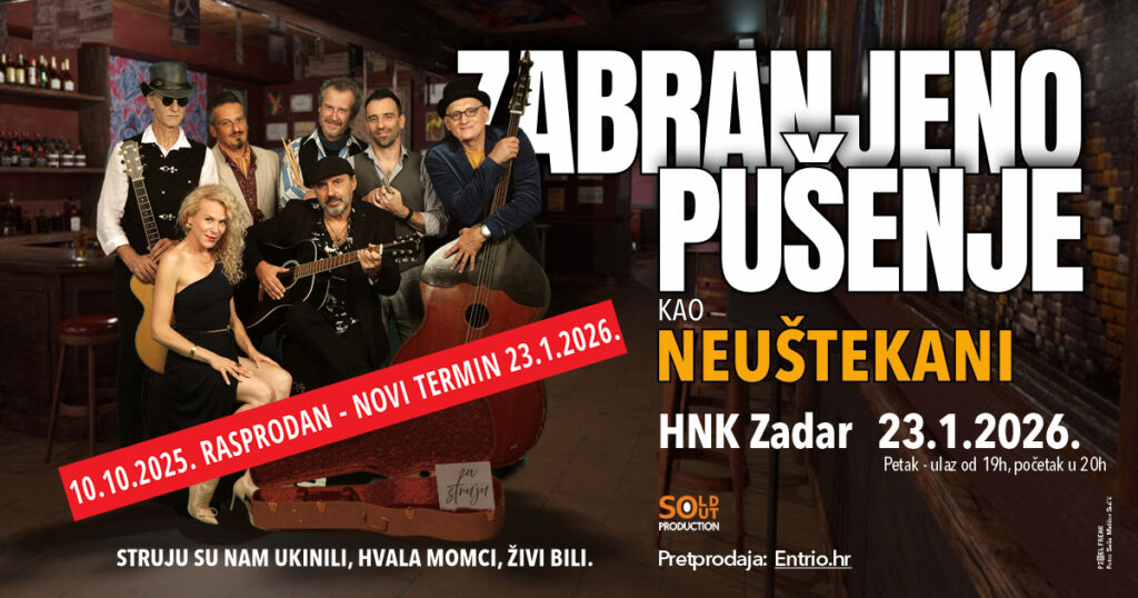 ZABRANJENO PUŠENJE OBJAVILO NOVI SPOT ZA PJESMU "PISMO ELVISU" KAO UVERTIRU ZA NOVE KONCERTE