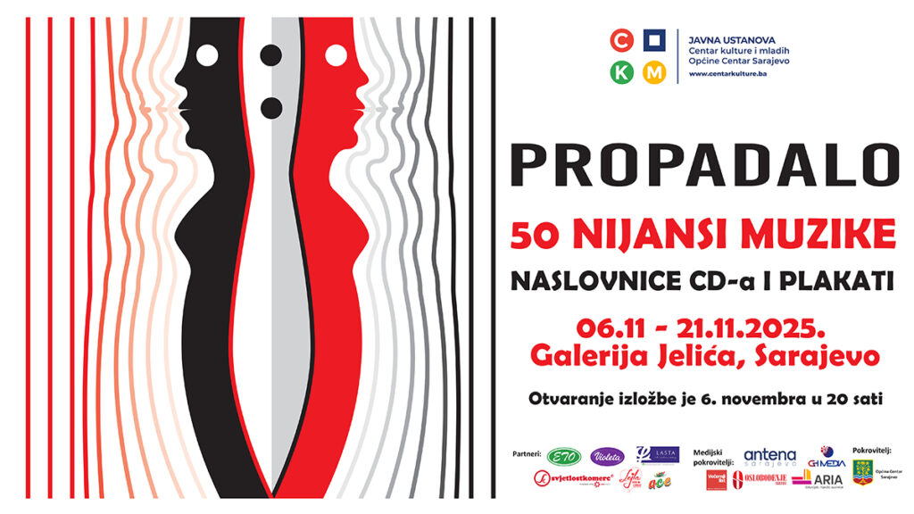 IZLOŽBA "50 nijansi muzike“ AUTORA IVICE PROPADALA U JU CKM